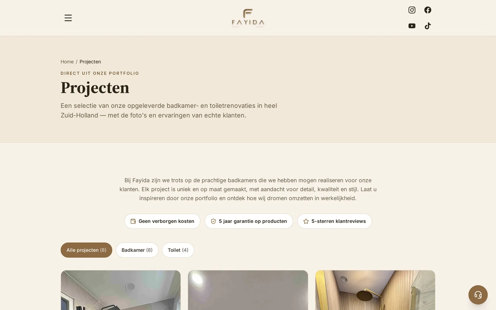 Fayida — projectenpagina