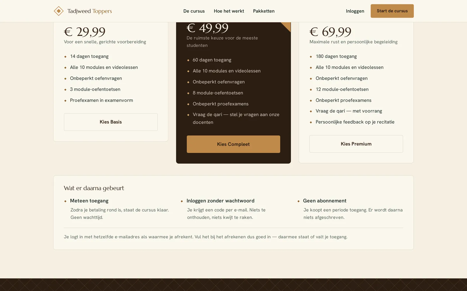 Tadjweed Toppers — detail uit de pagina